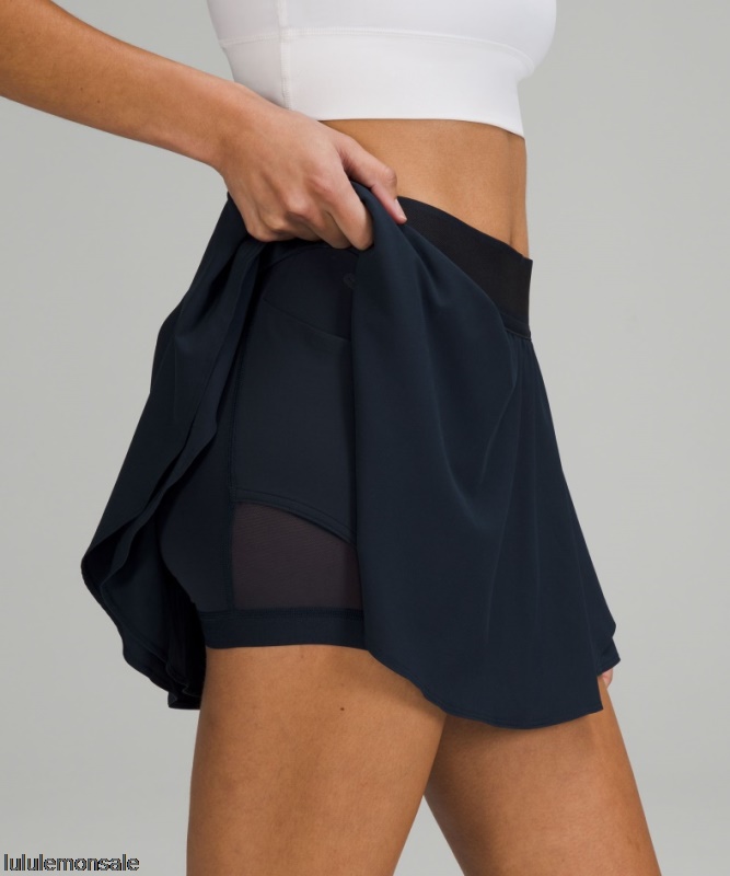 Lululemon Damen DELULU404 | True Navy Court Rival High Rise Rock